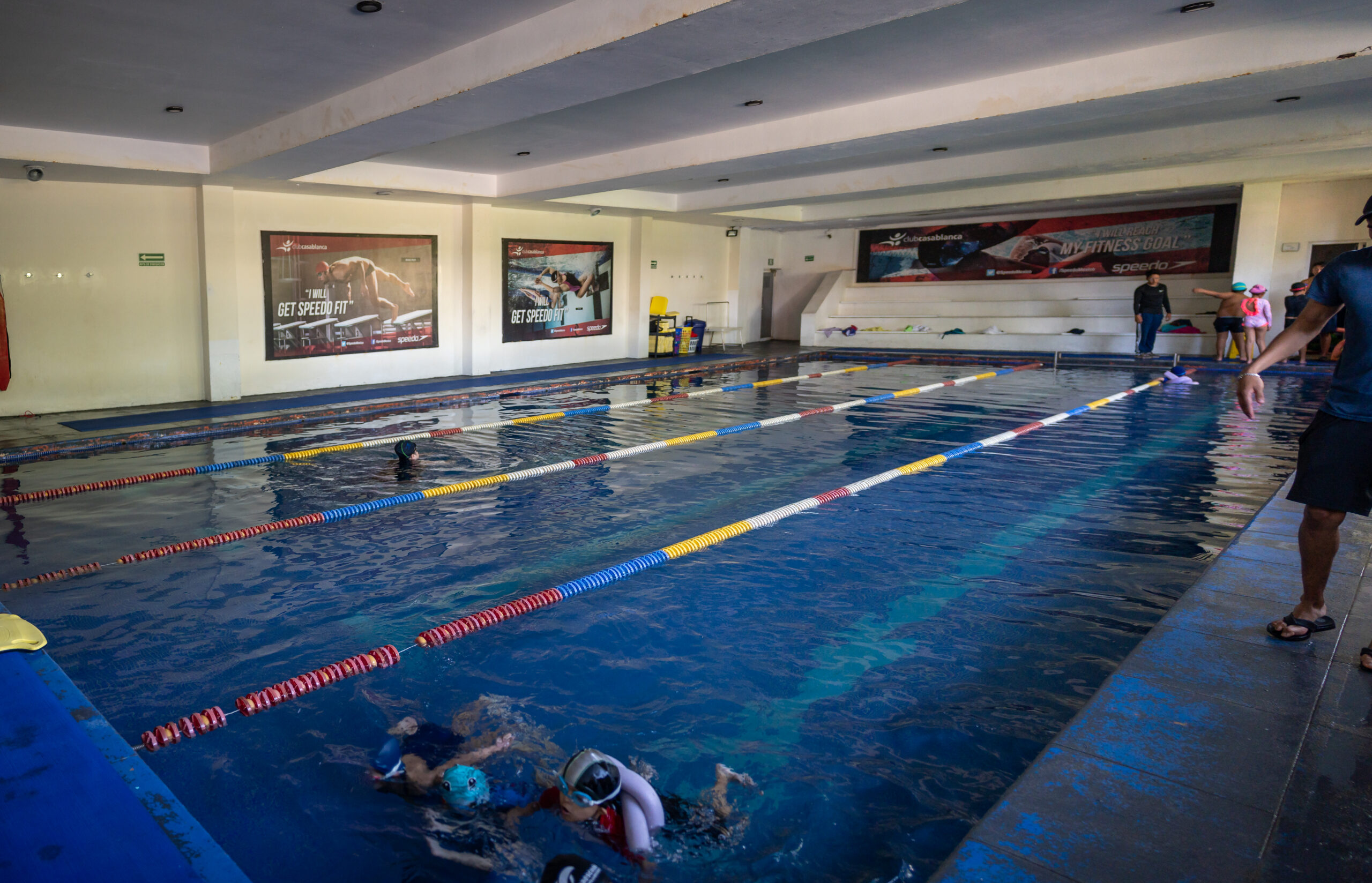 Centro de Natación CB Acuática - Escuela deportiva en Naucalpan, Estado de México - Vista 3 de 8 de las instalaciones de la academia