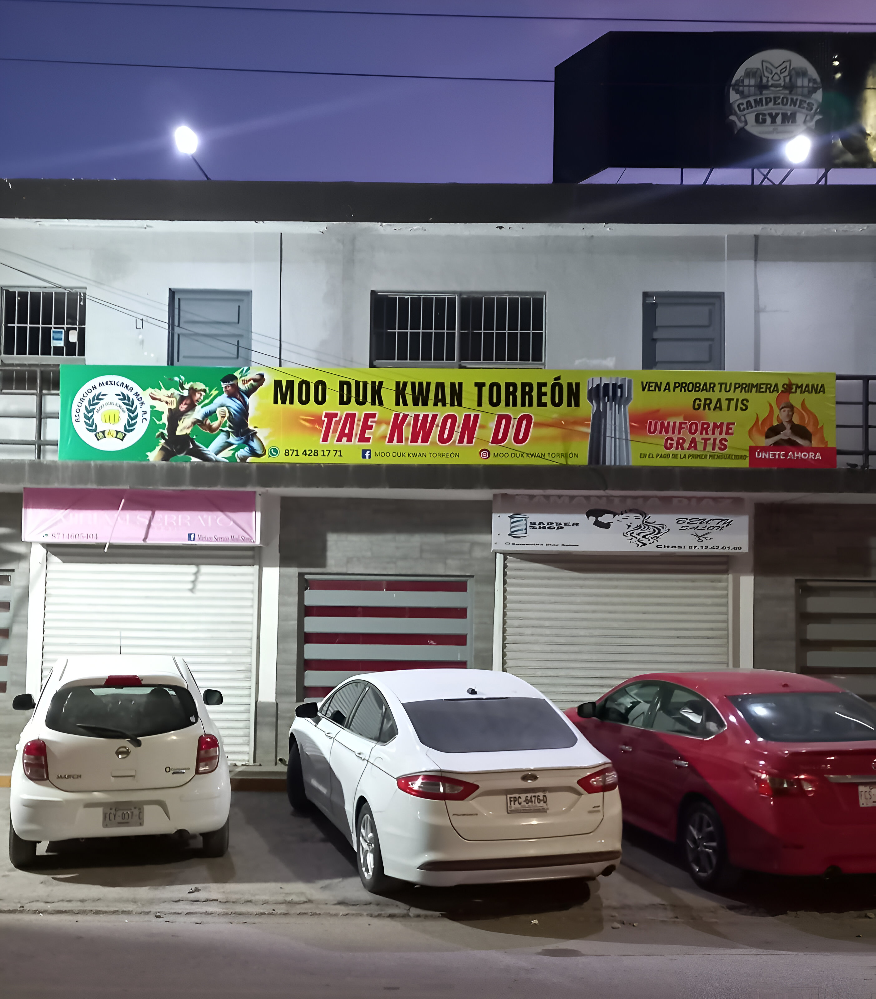Escuela de Taekwondo INFOMADE - Escuela deportiva en Torreón, Coahuila - Vista 2 de 3 de las instalaciones de la academia