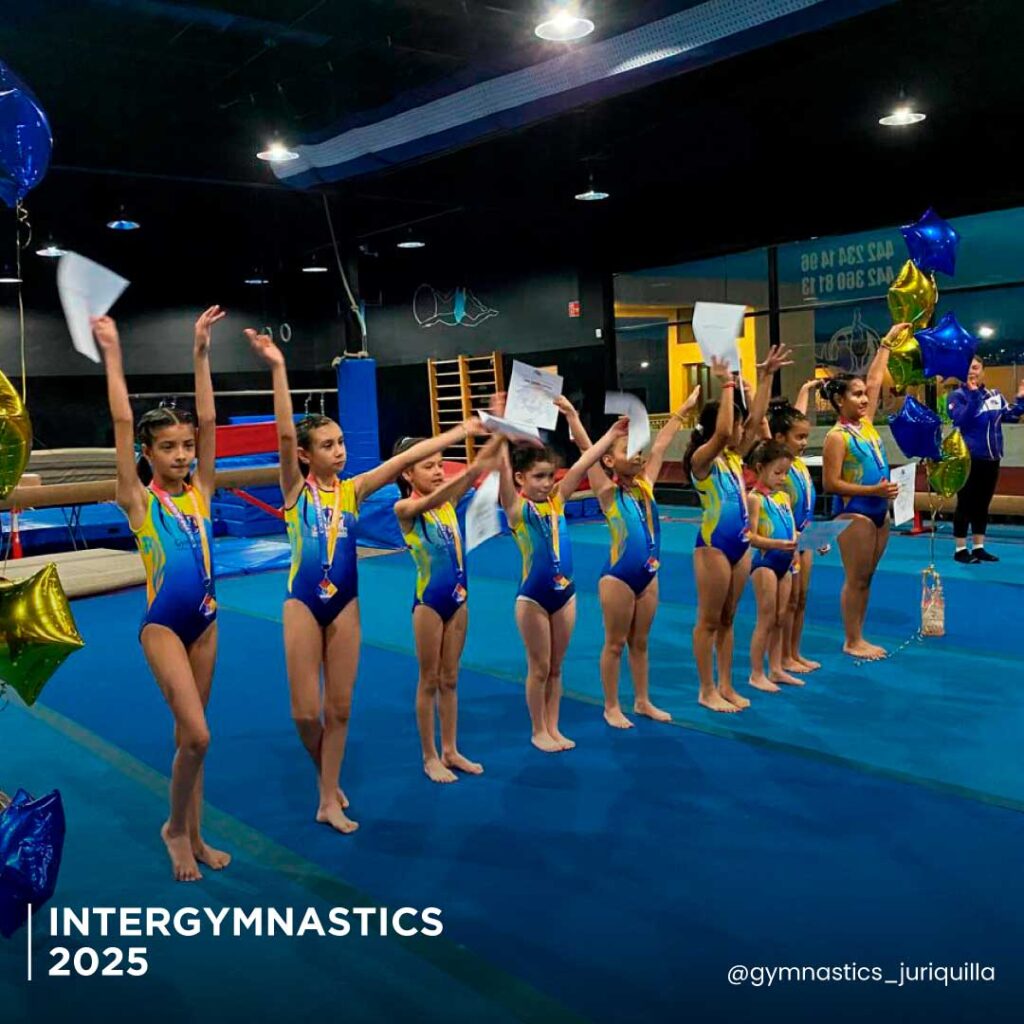 Gymnastics Juriquilla - Club deportivo en Santiago de Querétaro, Querétaro - Vista 2 de 7 de las instalaciones de la academia