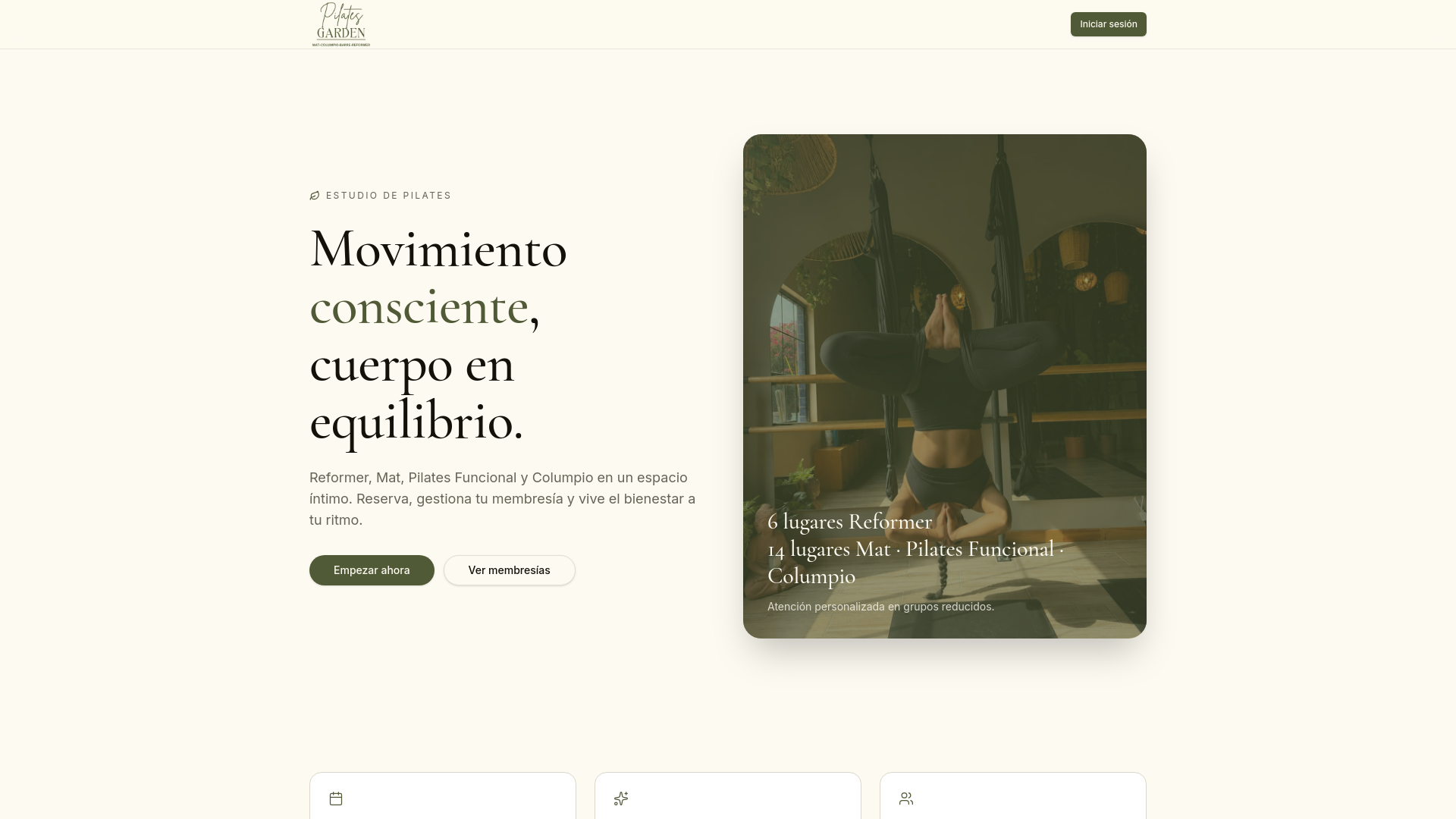 Pilates Garden - Estudio en Ciudad Juárez, Chihuahua - Vista 3 de 3 de las instalaciones de la academia