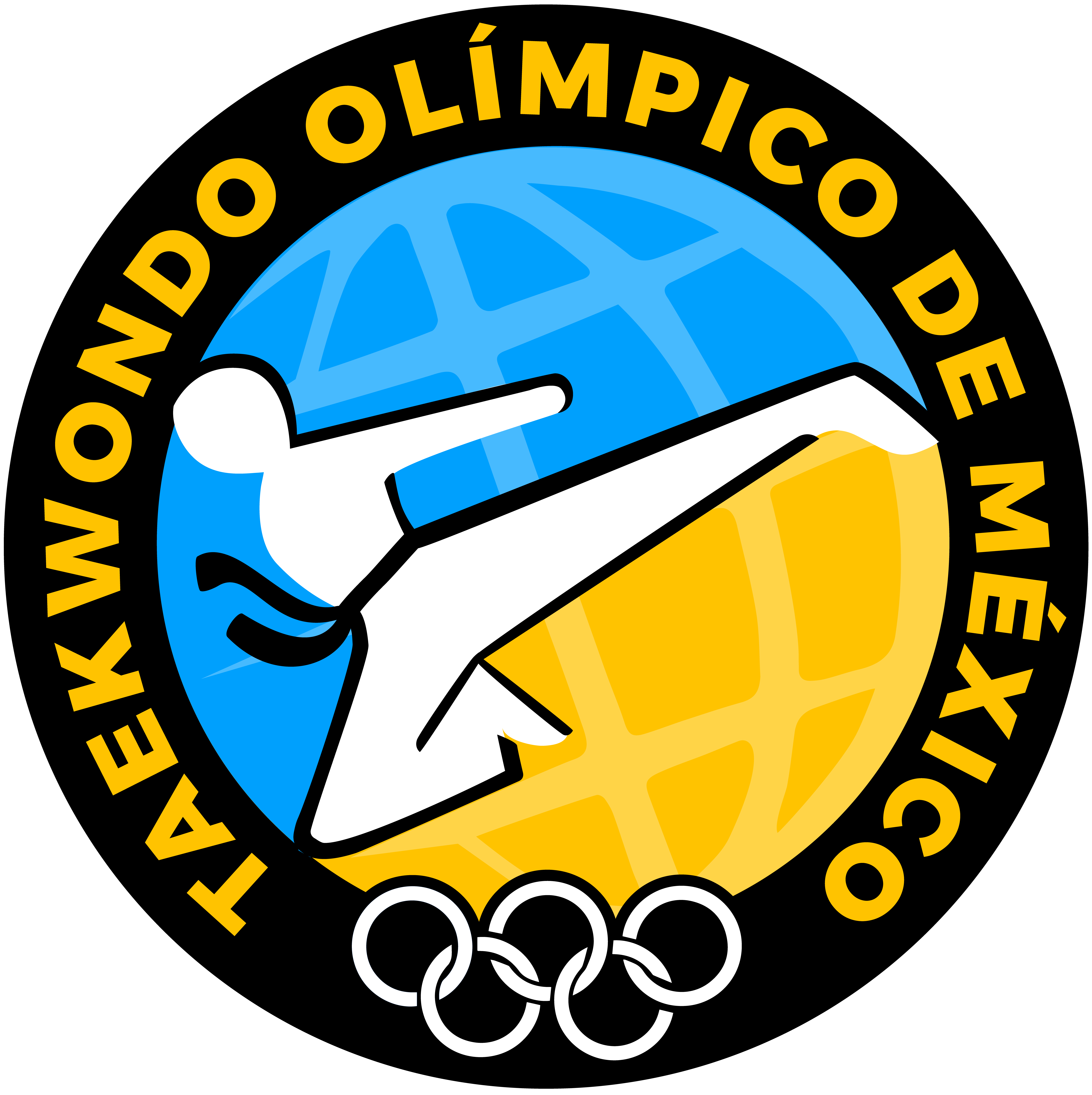 Logo de Taekwondo Olímpico de México