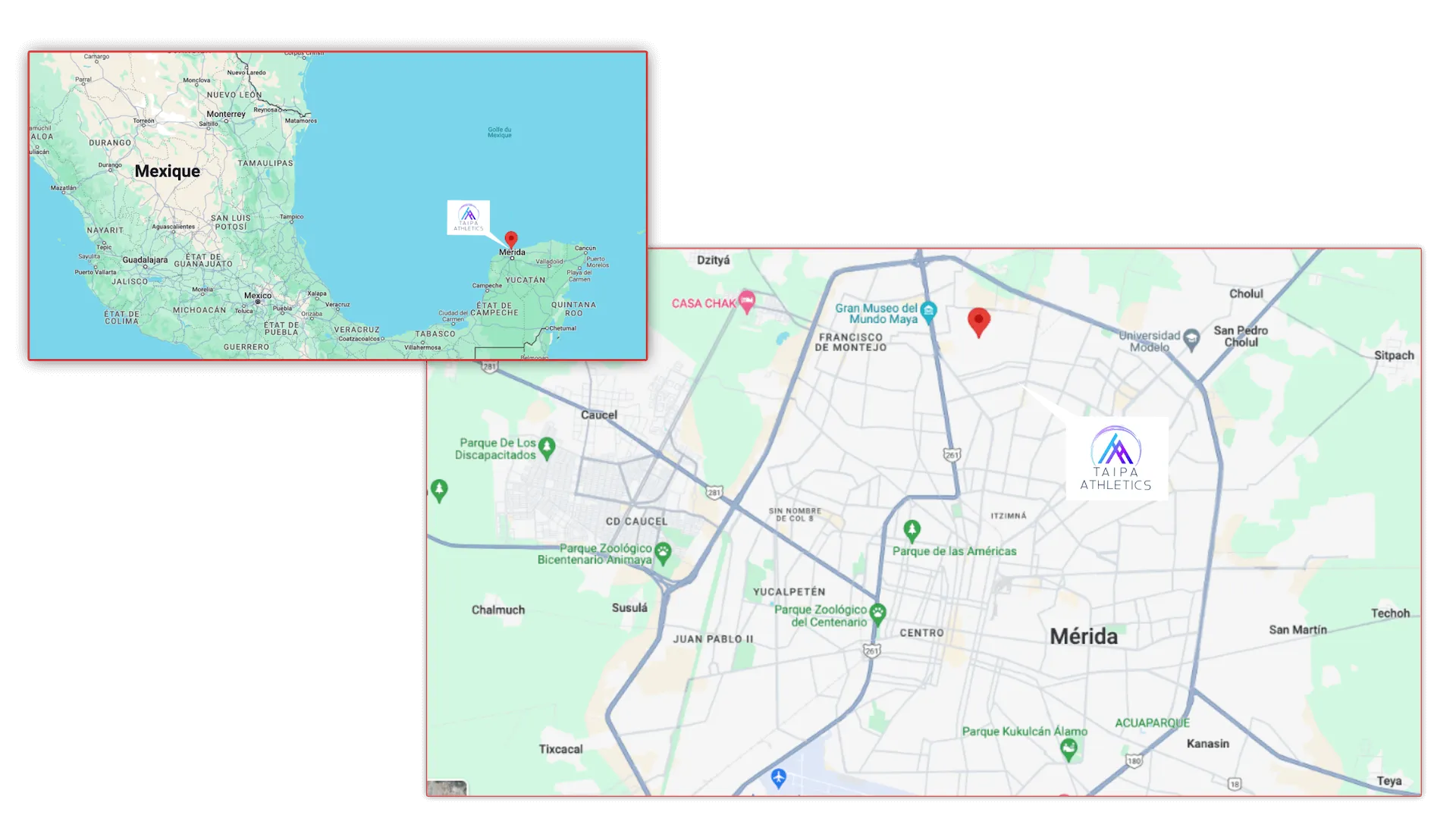 Taipa Athletics - Estudio en Mérida, Yucatán - Vista 7 de 8 de las instalaciones de la academia